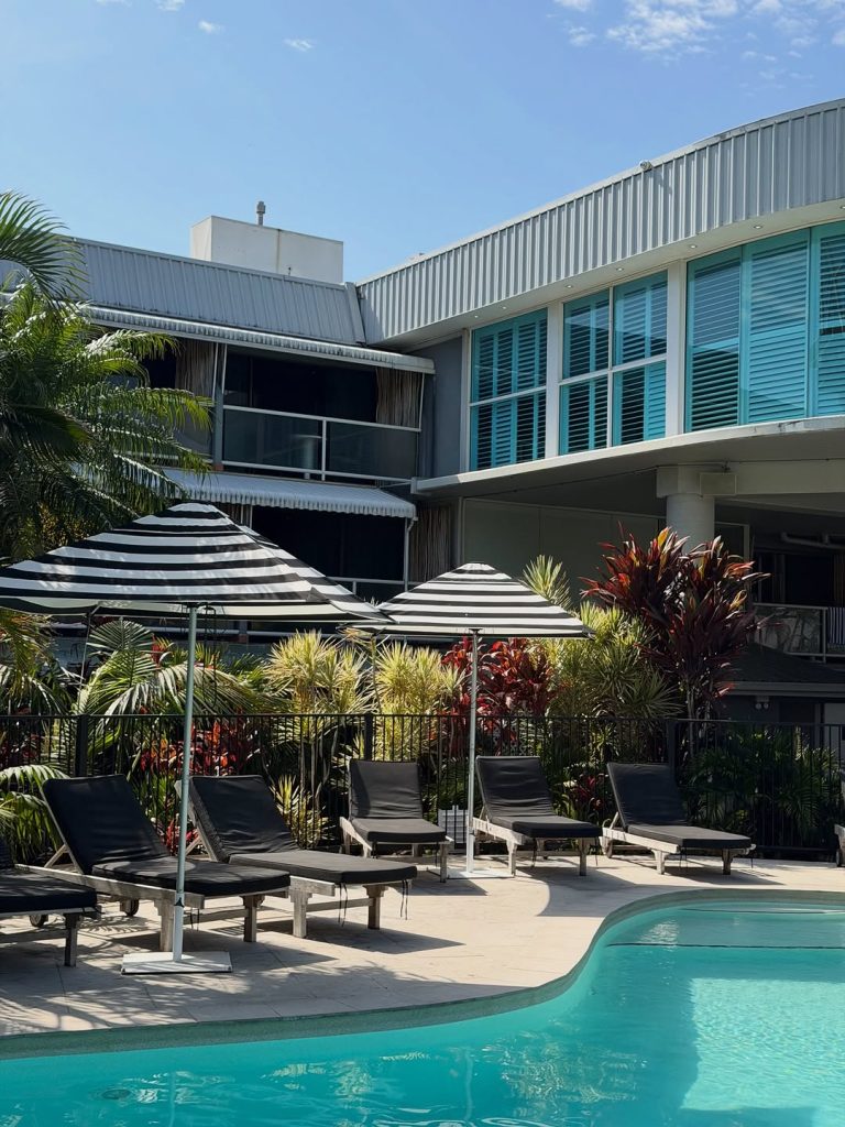 Alison Hope Murray enjoys a peaceful stay at The Lord Byron Hotel, Byron Bay. Her favourite parts were the ease, its location, and the great nights sleep.