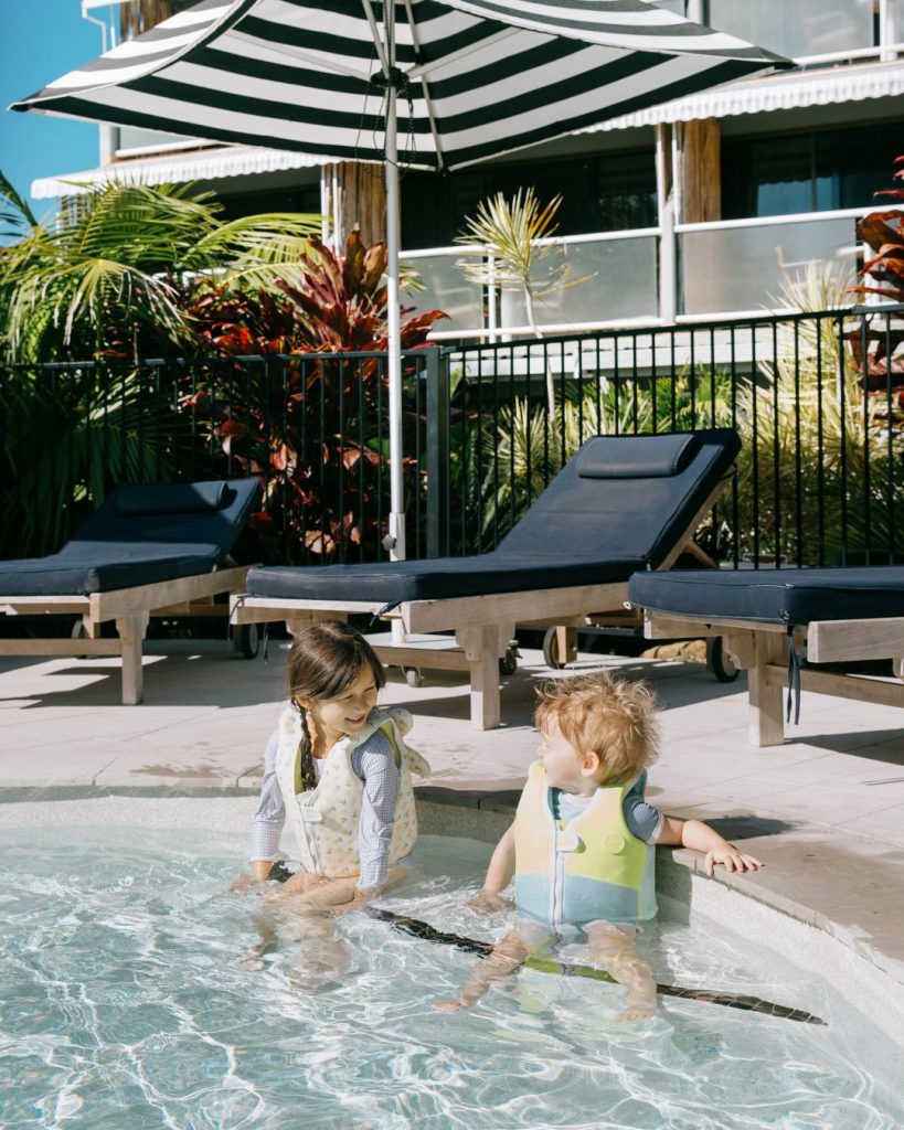 Fun for the kids and adults! The Lord Byron Hotel's pool is part of our family friendly facilities