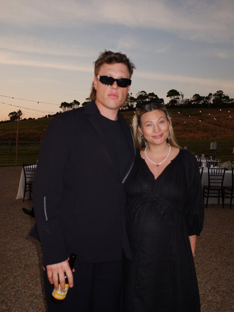 Shonee Bowtell and Matt enjoying a family weekend away in Byron Bay, staying with us at The Lord Byron Hotel.