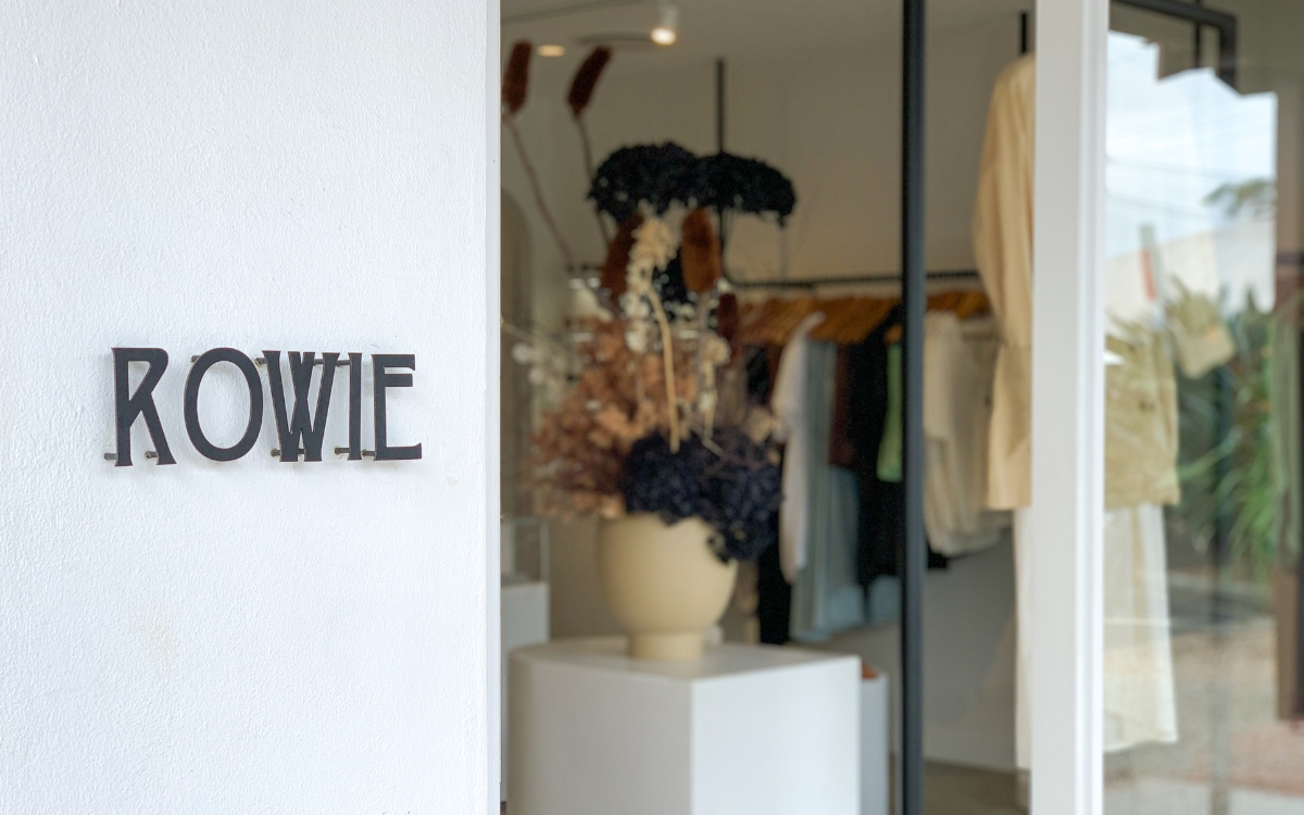 Rowie The Label's flagship store in Byron Bay